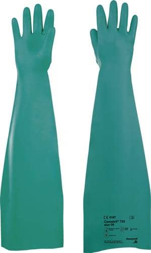 HONEYWELL Chemiehandschuh Camatril 733 Gr.10 grün EN 388 EN 374 PSA III HONEYWELL