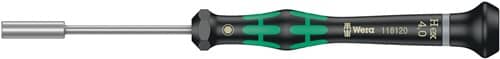 WERA Elektronikersteckschlüssel 2069 SW 4mm Klingen-L.60mm Gesamt-L.157mm