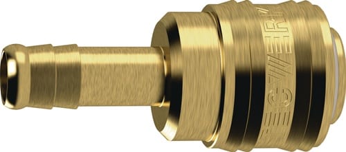 TECWERK Schnellver.Kup.DN 7,2,Tülle MS blk Schlauchweite LW 13 TECWERK