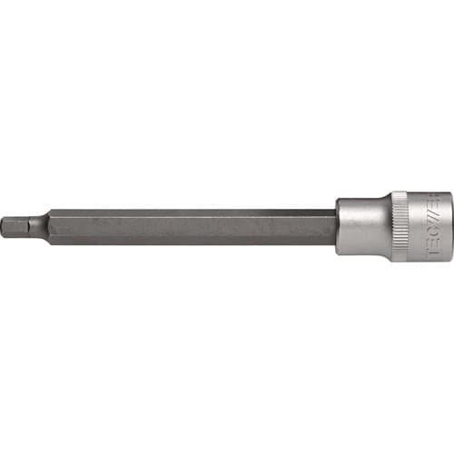 TECWERK Steckschlüsseleinsatz 1/2 Zoll Innen-6-kant SW 6mm L.140mm TECWERK