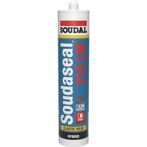 SOUDAL Hybridpolymerdichtstoff SOUDASEAL 215 LM weiß 290ml Kartusche SOUDAL