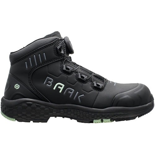 BAAK Damensicherheitsstiefel Alessia Gr.35 W.10 schwarz/grün Mikrofaser/TPU