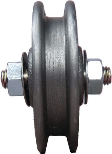 HBS-BETZ Schiebetorrolle 120mm STA verz.100kg 11/13mm HBS-BETZ