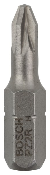 BOSCH Schrauberbit Extra-Hart Reduziert PZ2R, 25 mm, 25er-Pack