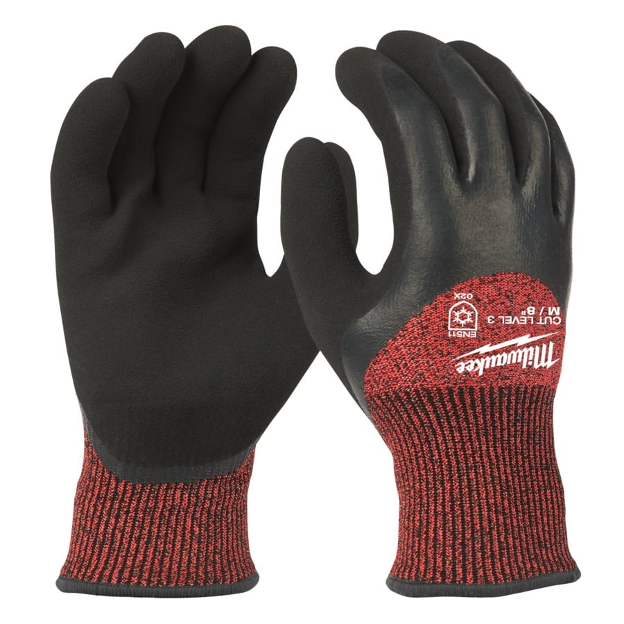 MILWAUKEE Größe 7 (S) 12er Pack Kälte-Schnittschutzhandschuhe Klasse 3/C