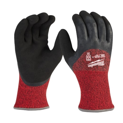 MILWAUKEE Größe 9 (L) 12er Pack Kälte-Schnittschutzhandschuhe Klasse D