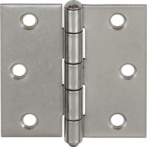 VORMANN Scharnier B.90mm S.1,75mm VA V2A ktg.VORMANN