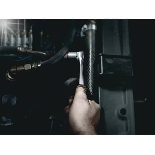 WERA D.-Knarre Zyklop Metal push 1/4 Zoll 38 Z.L.141mm