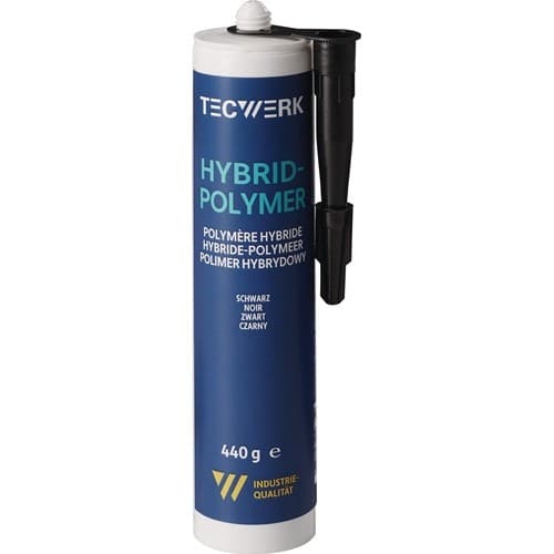 TECWERK 1K-Hybrid-Polymer schwarz 440g Kartusche TECWERK