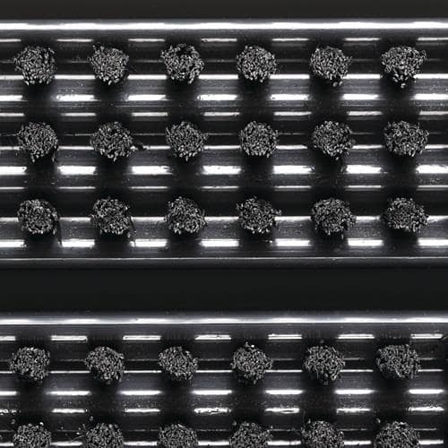 Fußmatte schwarz PP L385xB590xS22mm