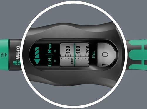 WERA Drehmomentschlüssel Click-Torque Lock C 3 1/2 Zoll 40-200 Nm WERA