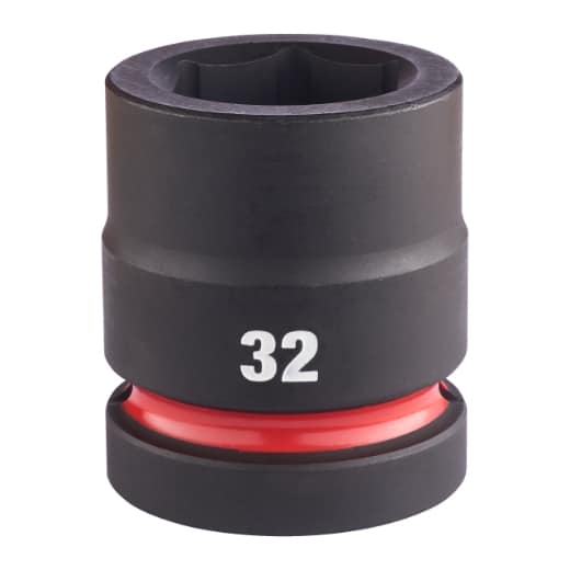 MILWAUKEE 32 x 62 mm SHOCKWAVE Schlagnuss 1" kurz