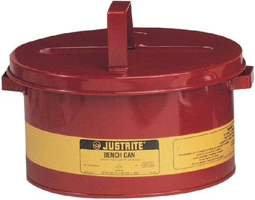 JUSTRITE Tränkbehälter 8,0l Stahlbl.D292xH149mm JUSTRITE