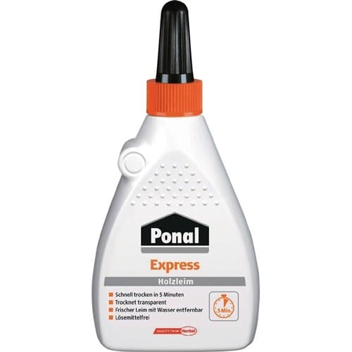 PONAL Holzleim Express 120g EN 204: D1,D2 Flasche PONAL