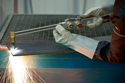 MESSER-CUTTING Handschneidbrenner STARCUT 8622 95Grad L.500mm f.gasemischende Schneiddüsen