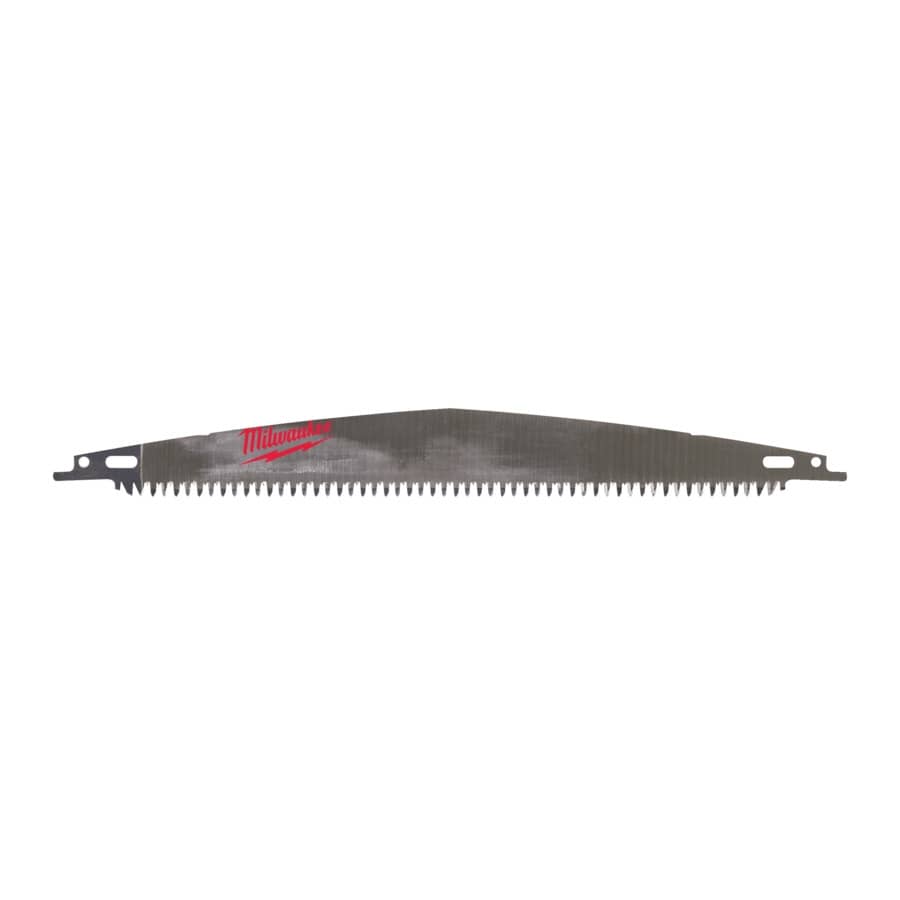 MILWAUKEE 275 x 4,2 mm (6 TPI), unlackiert Säbelsägeblatt Holz - ideal für saubere Schnitte in Holz oder Baumschnitte