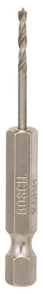 BOSCH Holzspiralbohrer mit 1/4 Zoll-Sechskantschaft, 2 x 24 x 62 mm