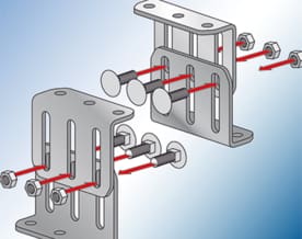 FISCHER Festpunkte-Sattel FMFS S und M