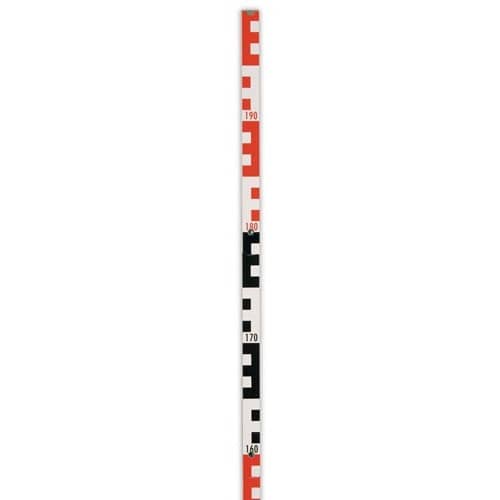 STABILA Gliedermaßstab 1407 GEO L.2m B.1,70cm mm/cm EG III Buchenholz weiß STABILA