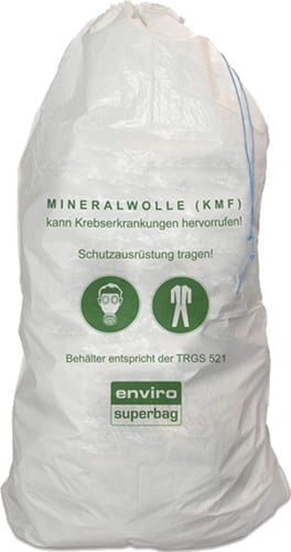 ASUP Flachsack L.2200mm B.1400mm PP-Gewebe 65+20g/m² Aufdruck:KMF ASUP
