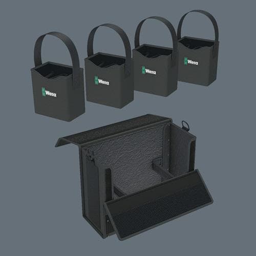 WERA Werkzeugbox 2go XL Maße 455x330x170mm Wera