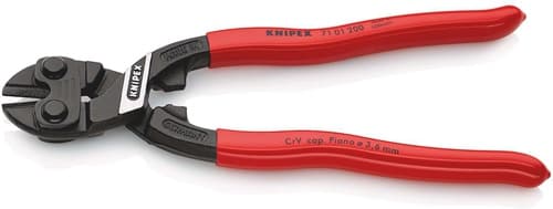 KNIPEX Kompaktbolzenschneider CoBolt® L.200mm Ku.-Überzug ger.3,6mm o.Aussparung