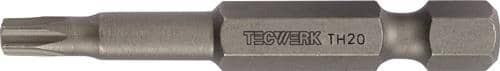 TECWERK Bit 1/4 Zoll T 20 L.50mm m.Bohr.TECWERK
