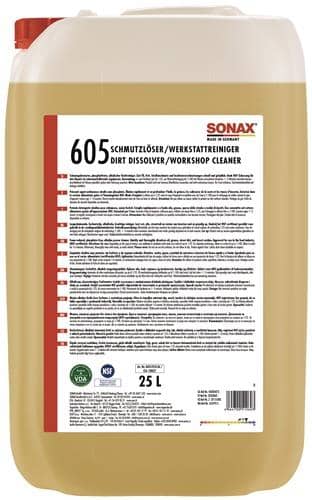 SONAX SchmutzLöser/WerkstattReiniger Konzentrat 25l Kanister SONAX