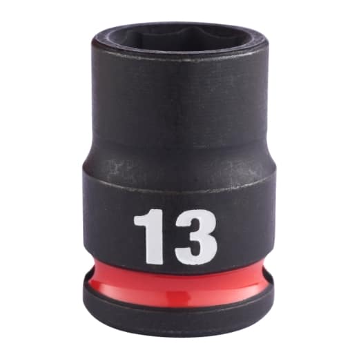 MILWAUKEE 13 x 32 mm SHOCKWAVE Schlagnuss 3/8" kurz