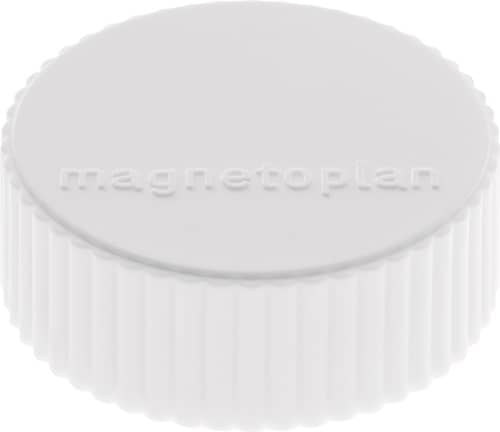 MAGNETOPLAN Magnet Super D.34mm weiß MAGNETOPLAN