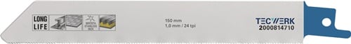 Säbelsägeblatt L.150mm B.19mm TPI 24 1mm 5 St./Karte TW