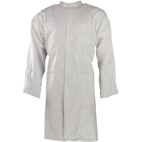 COVERFLASH Laborkittel CoverFlash® CF-KI-3T Gr.XL weiß COVERFLASH
