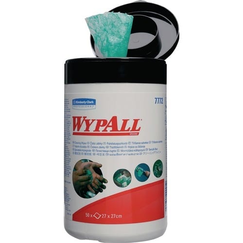 KIMBERLY-CLARK Handreinigungstuch WYPALL 7772 o.Eins.v.Wasser 50 St.1 Dose Kimberly Clark