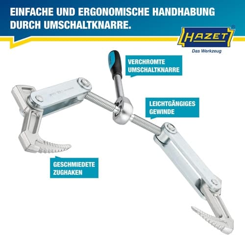 HAZET Zuggerät 1774-1 Spann-W.115mm Gesamt-B.440mm HAZET