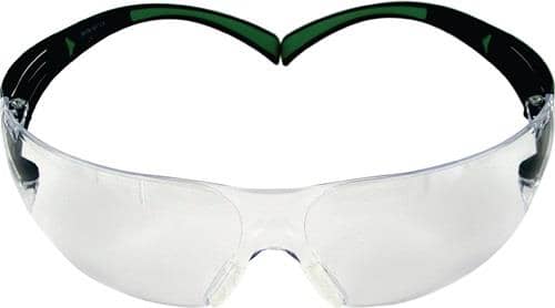 3M Schutzbrille SecureFit-SF400 EN 166,170 172 Bügel schwarz grün,Scheibe I/O PC 3M