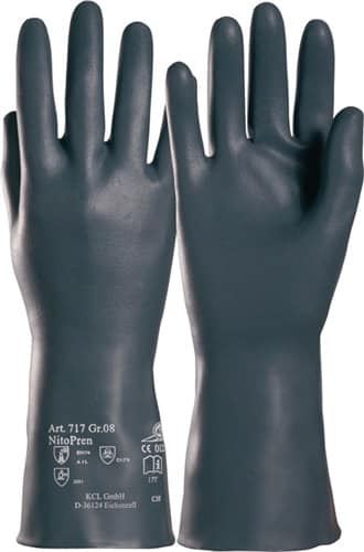 Chemikalienhandschuhe Nitopren 717 PSA-Kategorie III HONEYWELL