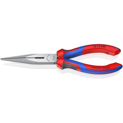KNIPEX Flachrundzange L.200mm pol.ger.Comfort-Griff KNIPEX