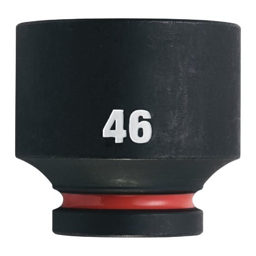 MILWAUKEE 46 x 62 mm SHOCKWAVE Schlagnuss 3/4" kurz