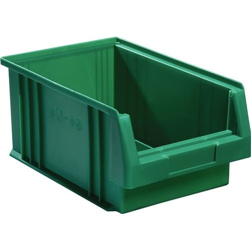 LA-KA-PE Sichtlagerkasten PLK L330xB213xH150mm PP grün LA-KA-PE