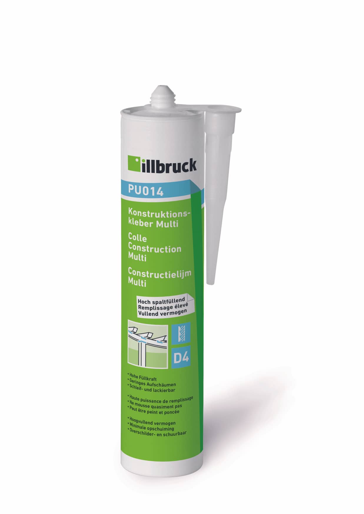 ILLBRUCK PU014 Konstruktionskleber Multi
