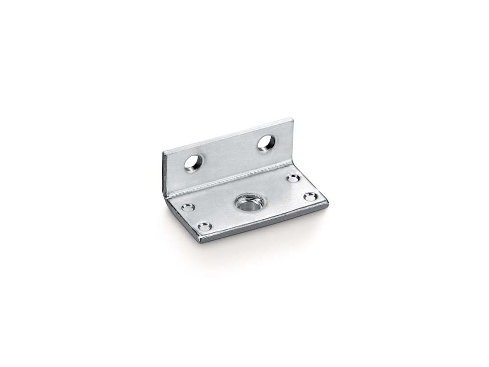 GEZE Wandbefestigungswinkel Rollan 40N/80, Aluminium, 125858