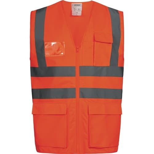 SAFESTYLE Warnweste EWALD Gr.XXXL orange EN ISO 20471 Kl.EN ISO 13688 SAFESTYLE