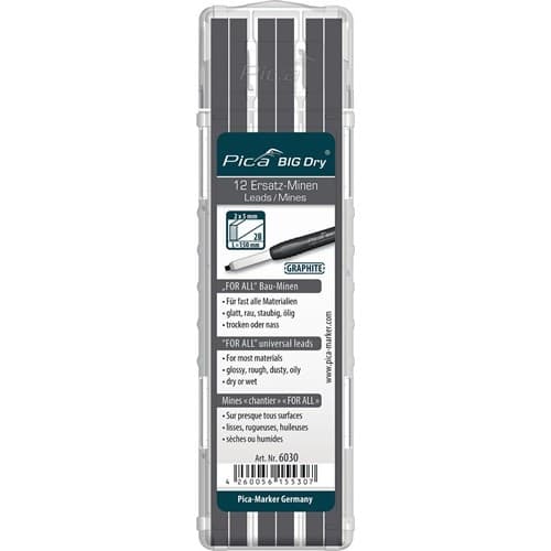 PICA Minenset Pica BIG-Dry 12x graphit universell 12 Minen/Set