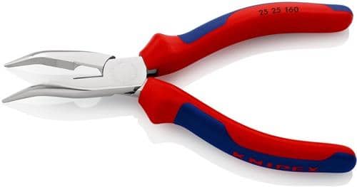 KNIPEX Flachrundzange L.160mm flachrund 40Grad gew.Comfort-Griff KNIPEX