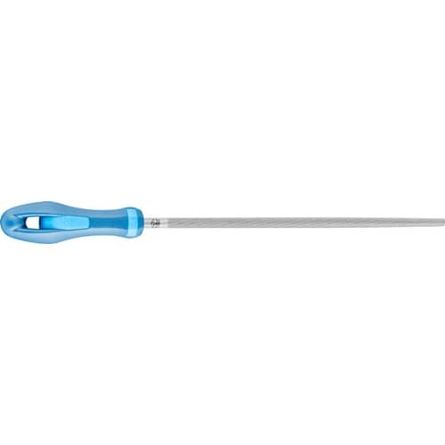 PFERD TOOLS Werkstattfeile DIN 7261 L.250mm Q.9,5mm Hieb 1 Rund 2K-Ergo PFERD