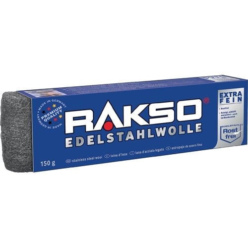 RAKSO Edelstahlwolle mittel 3 150g RAKSO