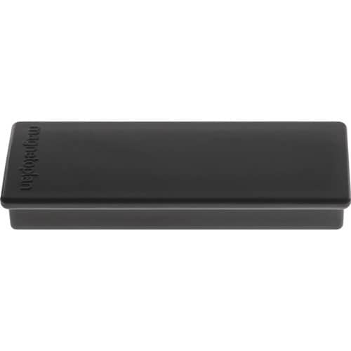 MAGNETOPLAN Rechteckmagnet B55xT22xS8mm schwarz MAGNETOPLAN