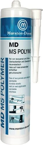 MARSTON Kleb- u.Dichtstoff MD-MS Polymer weiß 440g Kartusche