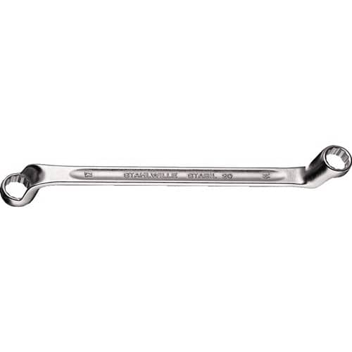 STAHLWILLE Doppelringschlüssel 20 36x41mm 440mm tief gekr.STAHLWILLE