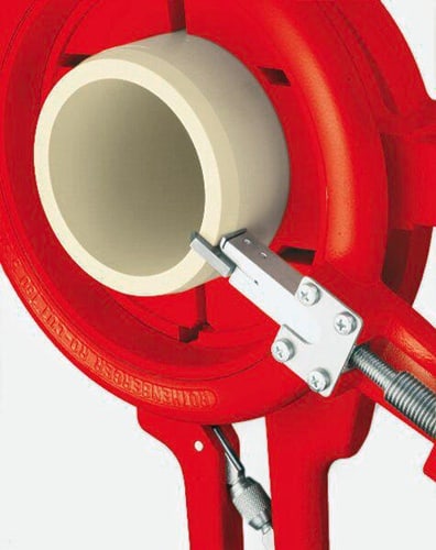 ROTHENBERGER Abstech-/Anfas-Systemwerkzeug ROCUT® 160 Set f.Kunststoffrohre ROTHENBERGER